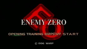 Enemy Zero Strategy Book Set for Sega Saturn, Free Shipping, Used