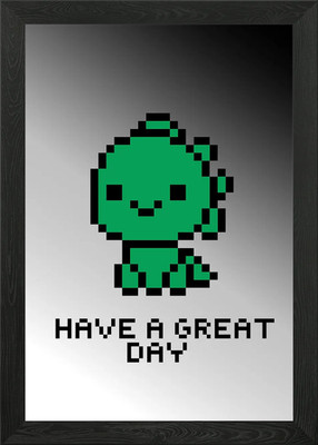 Have a great day Gerahmtes Wandbild Poster Leinwanddruck Bild