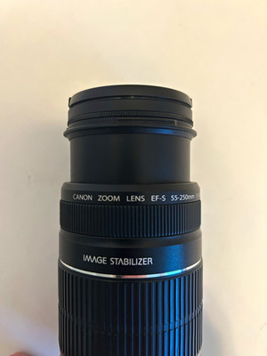 Canon EF-S 55-250mm f/4-5.6 Auto Focus Image Stabilizer Zoom Lens