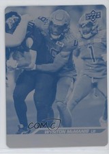 2024 Upper Deck CFL Printing Plate Cyan Achievement 1/1 Wynton McManis #78 l5j