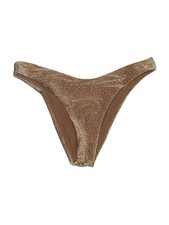Devon Windsor Women Gold Swimsuit Bottoms M