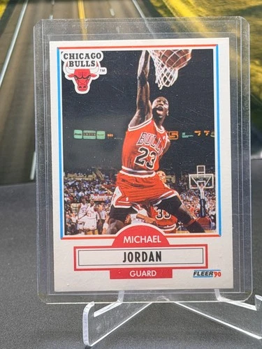 1990-91 Fleer Michael Jordan #26 Chicago Bulls
