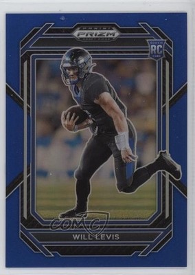 2023 Panini Prizm Draft Picks Blue Prizm 176/199 Will Levis #103 Rookie RC 1ht8