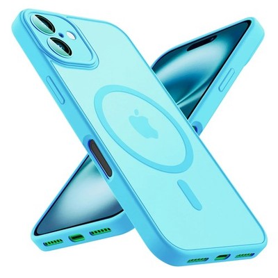 For iPhone 17 16 15 14 13 12 Pro Max Air Frost Case Mag Safe Shockproof Cover