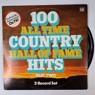 TVP Records 100 All Time Country Hall of Fame Hits Part Two 2-Record Set