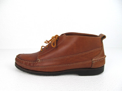 Land Rover Ankle Boot Brown Leather Lace Up Men's Size 10.5 vintage rare