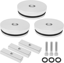 3pcs Billet Aluminum Freeze Plug Kit Replacement For Cummins Dodge Turbo... 3pcs Billet Aluminum Freeze Plug Kit Replacement For Cummins Dodge Turbo...