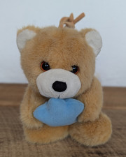 1991 Dakin Bear Musical Pull String Blue Star
