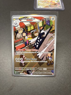2 Archaludon - 155/142 Illustration Rare IR  Stellar Crown  Pokemon Card 2024 1381518765