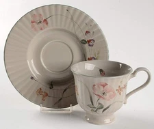 Mikasa Pink Poppy Cup & Saucer 389365
