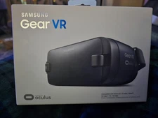 Samsung Gear VR SM-R323 Oculus Virtual Reality Headset Blue Black