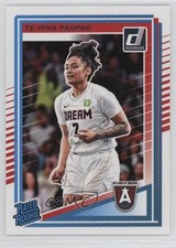 2025 Panini Donruss WNBA Rated Rookie Te-Hina Paopao #91 4o1