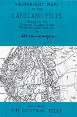 The Central Fells (Map 3) (Wainwrig..., Wainwright, Alf