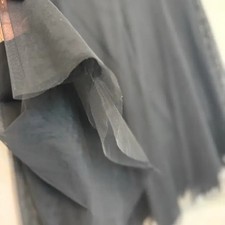 Black Tulle Skirt, Long Length, Elegant, New