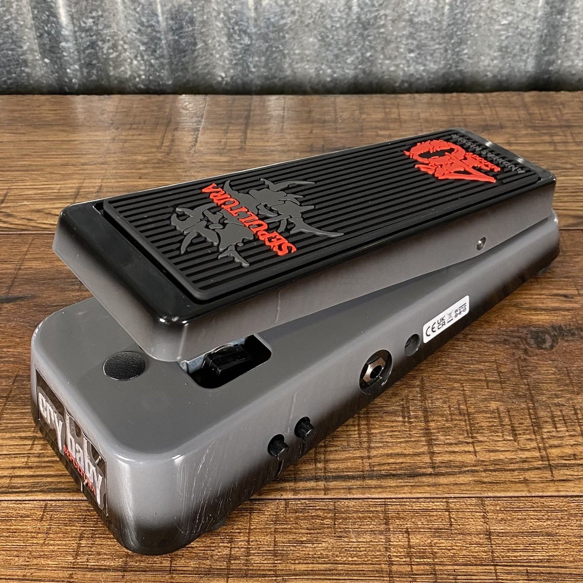 Dunlop 40th Anniversary Sepultura Andrea Kisser Wah Guitar Effect