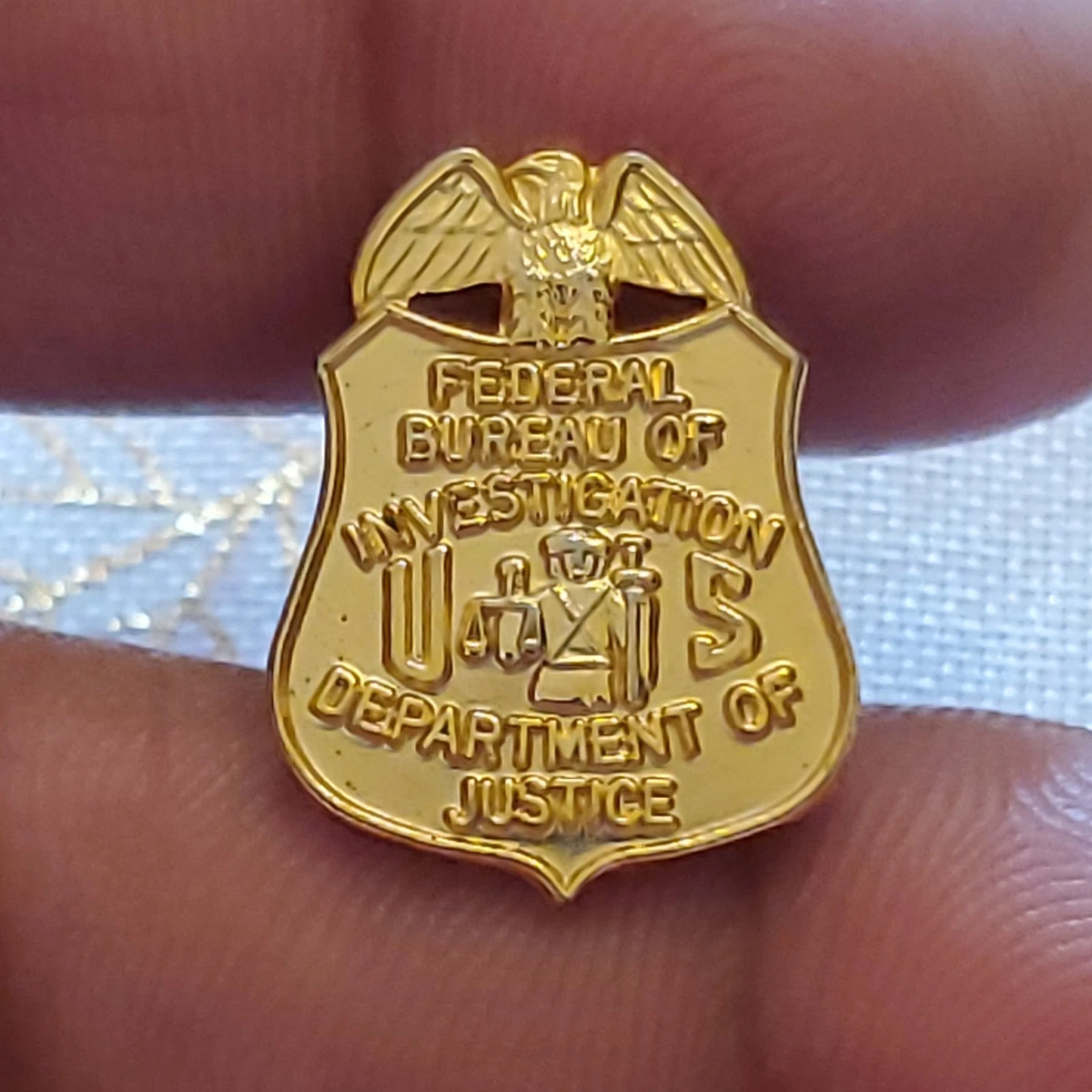 Fbi Badge In Collectible Police Pins & Buttons for sale | eBay