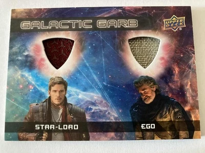 2017 Upper Deck Marvel Guardians of the Galaxy Volume 2 Star-Lord / Ego - Photo 1/2
