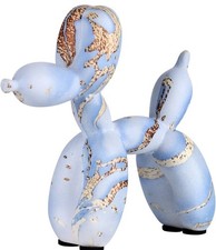 BlueBalloon Dog 4" Tall Resin Animal Figurine Statue NEW