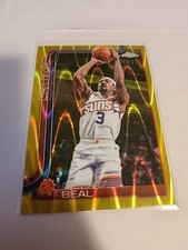 2025-26 Topps Chrome Bradley Beal True Yellow Refractor /275 Suns