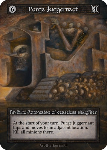Purge Juggernaut (Non-Foil) - NM - Sorcery Contested Realm Alpha
