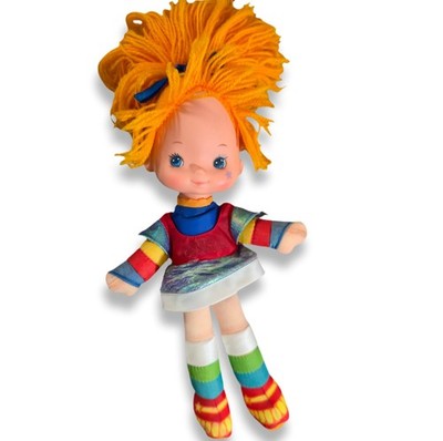 Vintage 1983 Rainbow Brite Doll Mattel Hallmark 80s Plush Doll 14''