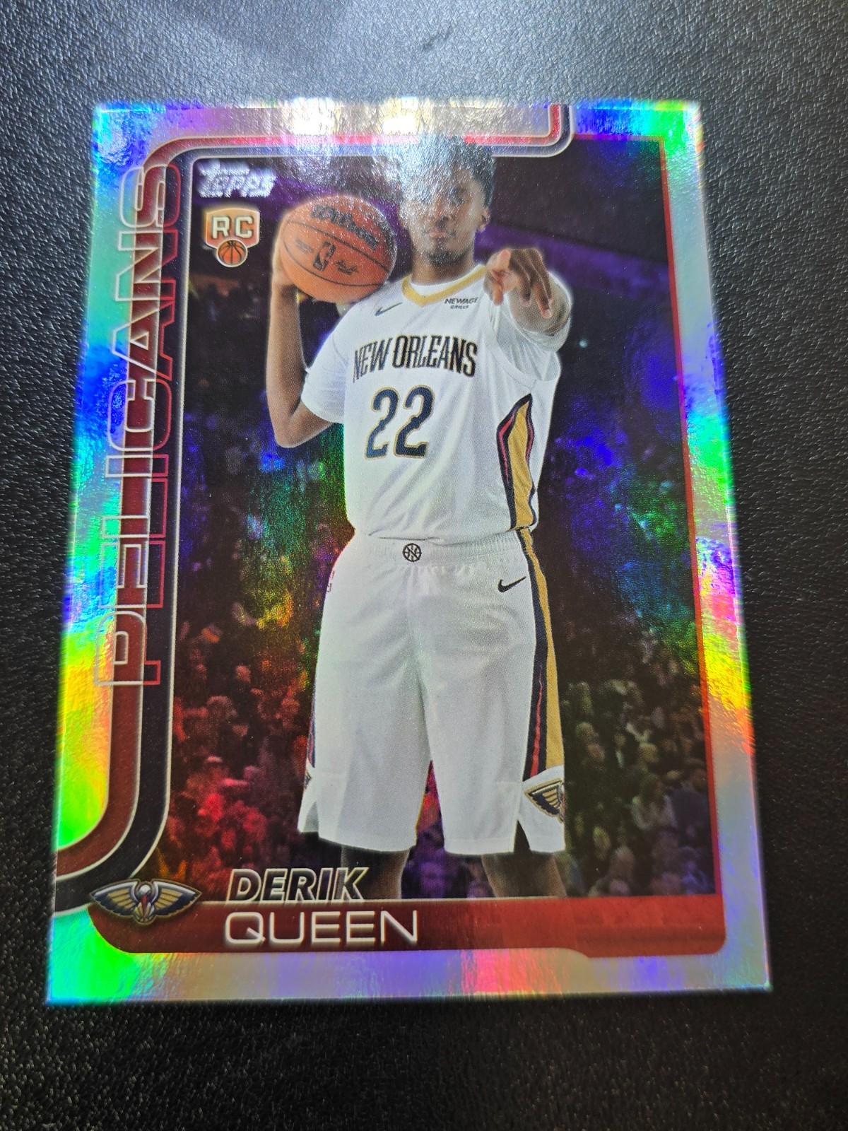 2025-26 Topps - Derik Queen #213 Rainbow Foilboard (RC)