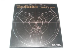 TECHNICS RP-10A 1/4" METAL TAPE REEL IN ORIGINAL BOX