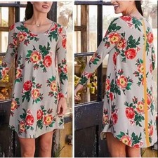 NWT Matilda Jane Say I'm a Dreamer Boho Floral Dress Women Size XL Multi Stretch