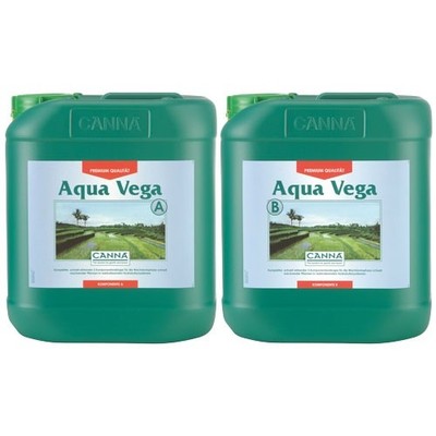 CANNA Aqua Vega A+B 5 Liter - Wuchs Dünger