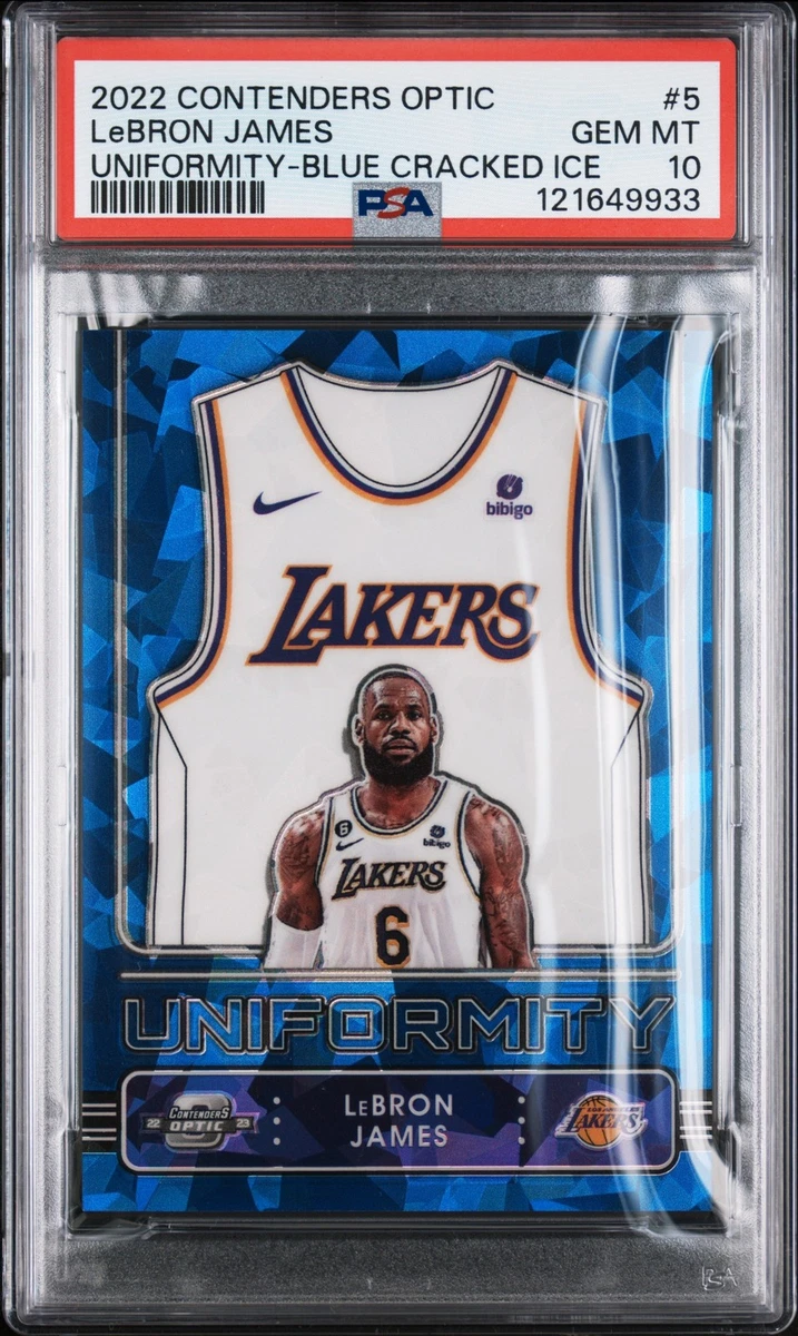 Panini LeBron James 10 Graded Basketball Sports Trading Cards