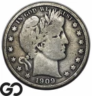 1909 Barber Half Dollar