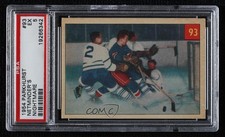 1954 Parkhurst Harry Lumley Ron Murphy Ted Kennedy Jimmy Thomson PSA 5 HOF 0o5t