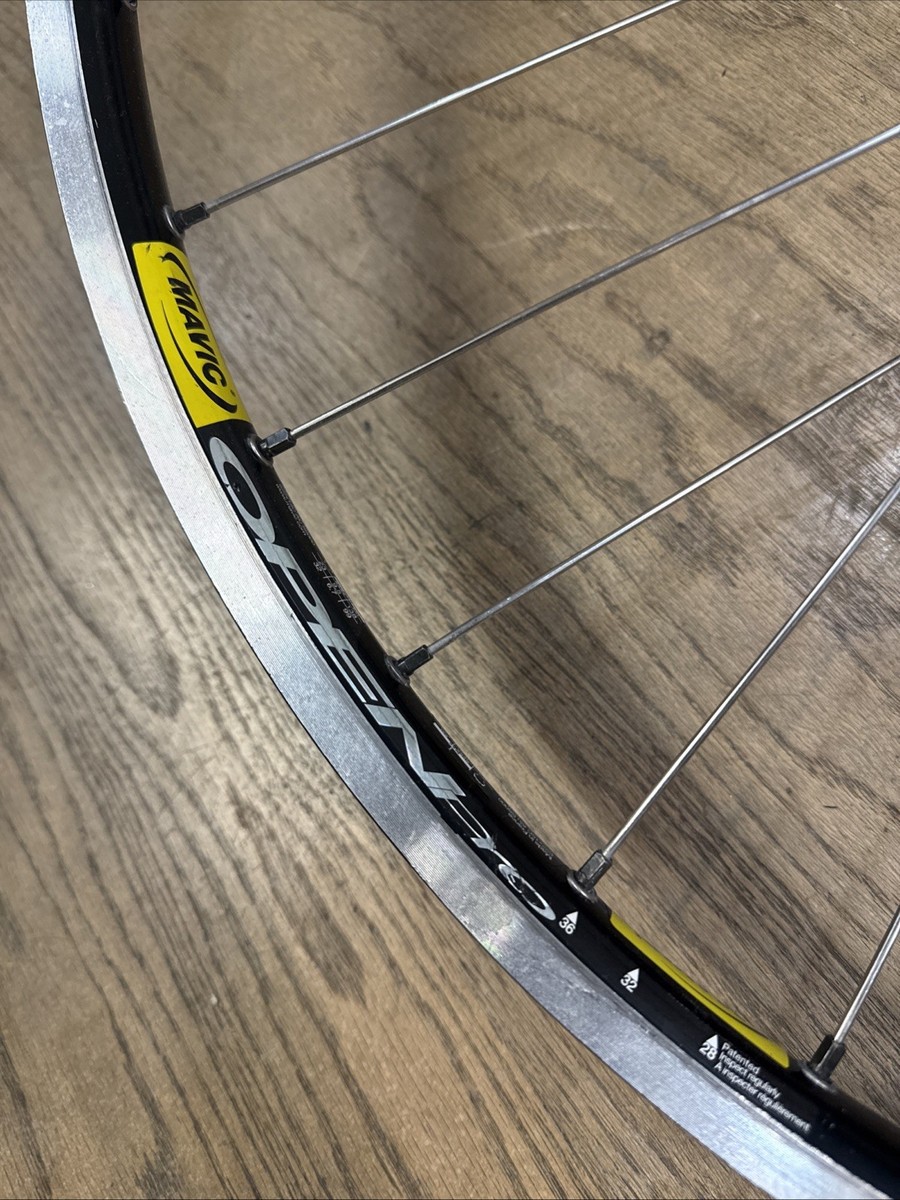 Paul Mavic Open Pro 700c Wheelset Incomplete Missing End Caps