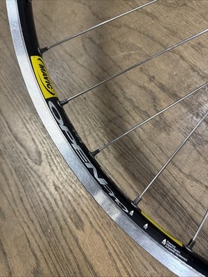 Paul Mavic Open Pro 700c Wheelset Incomplete Missing End Caps