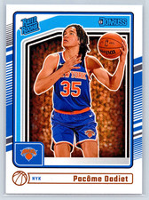 2024-25 Donruss Optic #264 Pacome Dadiet Knicks Rated Rookie