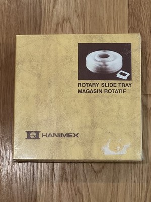 Vintage Hanimex Rotary Slide Tray Projector - Display 100 Slides with Ease - NEW