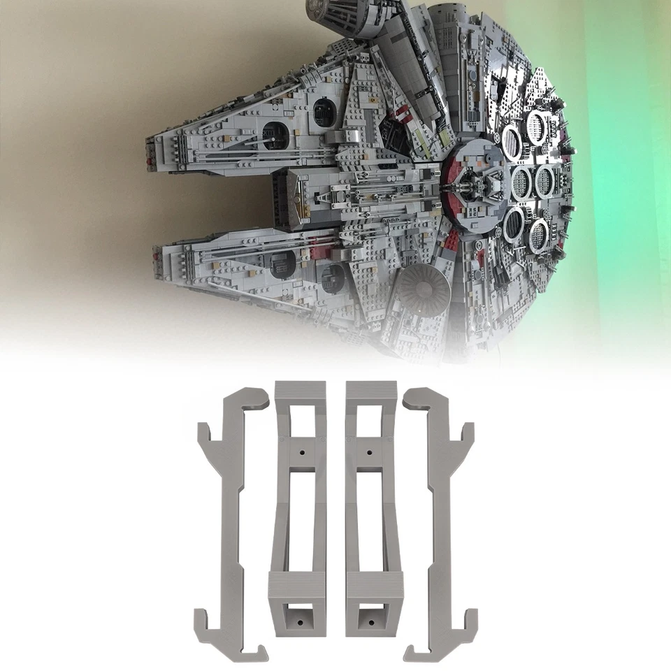For Lego UCS Millennium Falcon 75192 - Horizontal Wall Display Mount