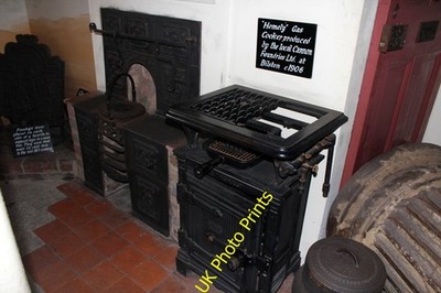 Foto A2 innen Gusseisen Häuser schwarz Country Living Museum Dudley\/SO9 c2011
