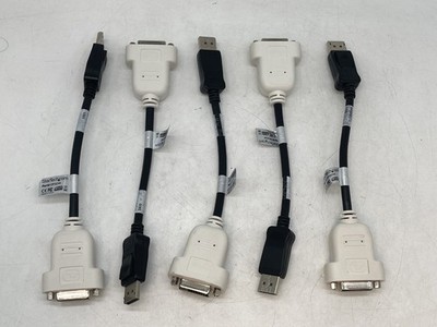 LOT OF 5 Startech DP2DVI DisplayPort to DVI Video Adapter Converter FREE S/H