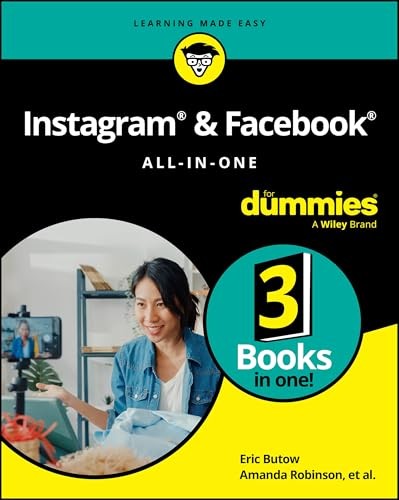 Instagram & Facebook All-in-One For Dummies by Eric Butow NEW - Image 9