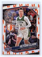 Alysha Clark 2025 Panini Prizm WNBA #129 WNBA Logo Prizms