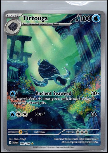 TIRTOUGA 106/086 Black Bolt HOLO NM