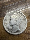 1937-S Mercury Dime - Actual Silver Coin Shown Extra Fine Same Day Shipping Free