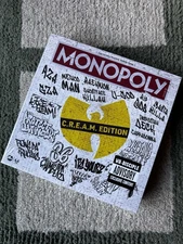 Sealed LIMITED EDITION Wu Tang Clan Official Monopoly Board Game IN HAND