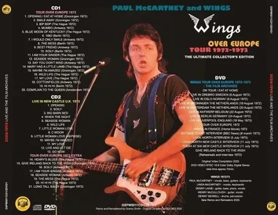 PAUL McCARTNEY & WINGS / WINGS OVER EUROPE : TOUR 1972-1973 (2CD+