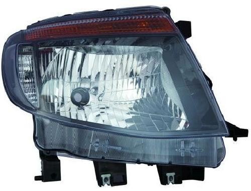 ABAKUS 231-1139L-LDEM2 Left Main Headlight H4 For Ford Black, New