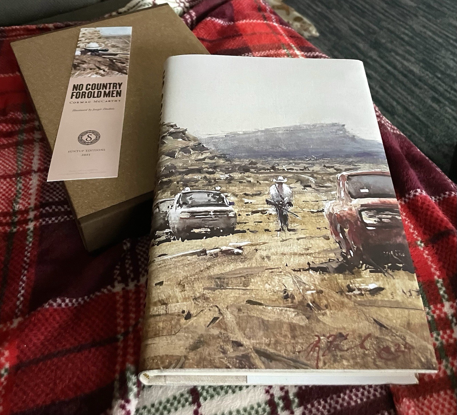 Cormac McCarthy NO COUNTRY FOR OLD MEN Artist Edition SUNTUP OP In Hand Gorgeous