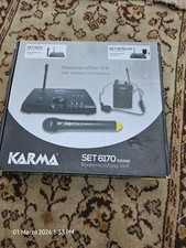 Radiomicrofono Wireless KARMA SET 6170 – Nuovo, Mai Usato