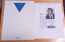 BRYAN FERRY 'FRANTIC' ALBUM RELEASE VIRGIN RECORDS ORIGINAL PRESS KIT 2002