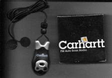 2002 Fm scan radio Carhartt promotional item for dealers new been stored.